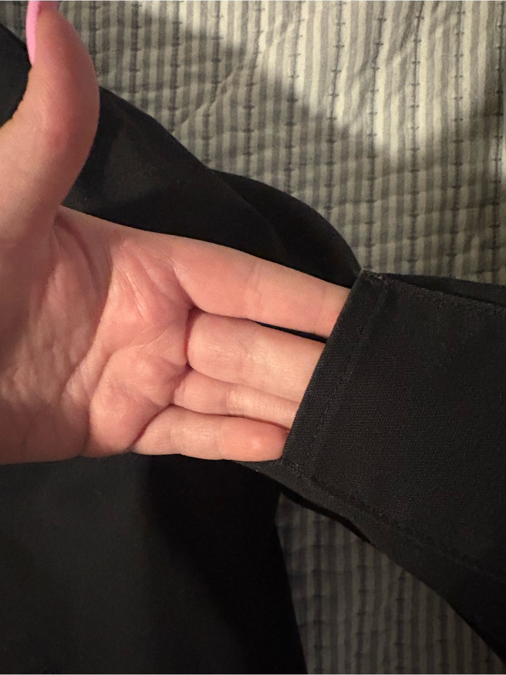 Dickies Black Women’s Bomber Jacket with Zip Front - Picture 3 of 3